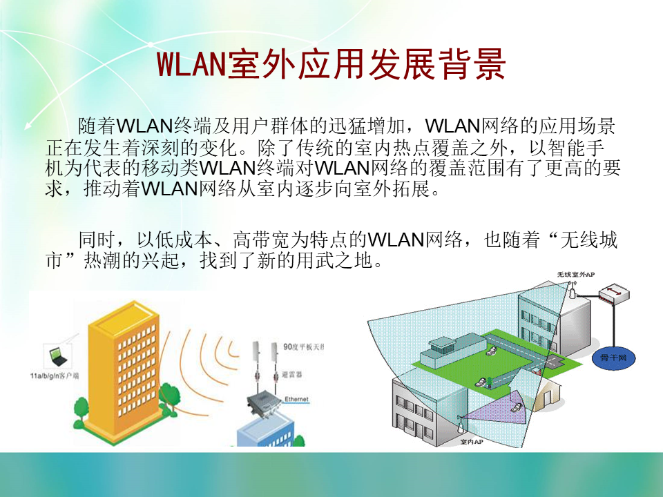 WLAN室外覆盖建设思路及实施方案建议
